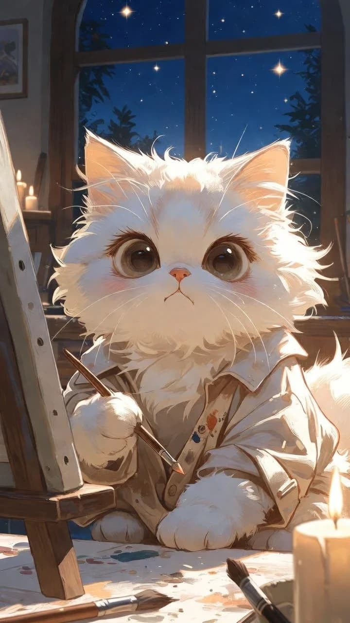 로맨틱 아티스트냥