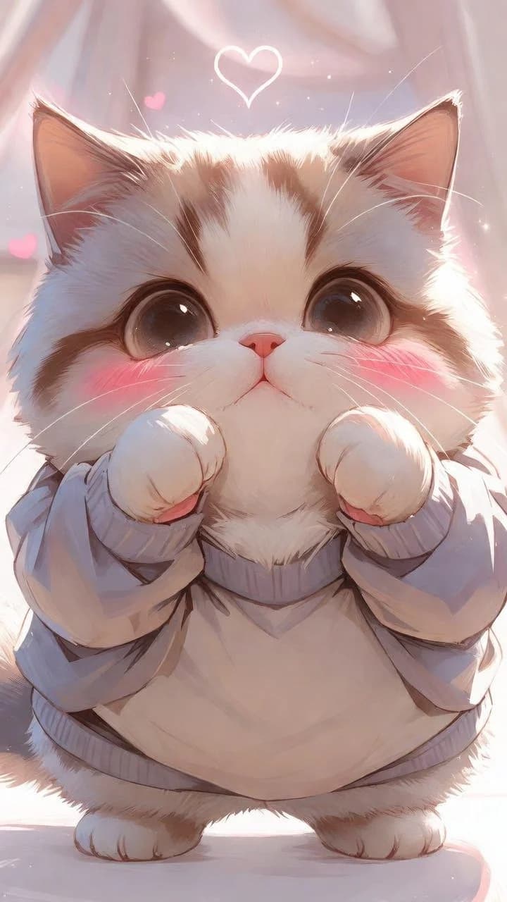 귀여운 애교냥