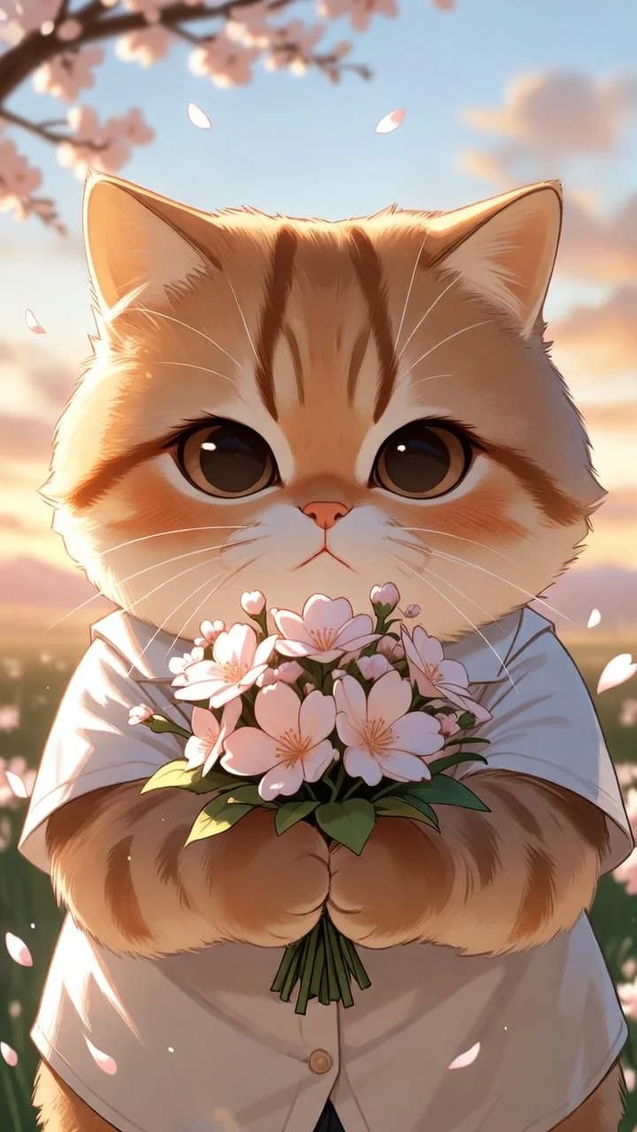 직진형 고백냥