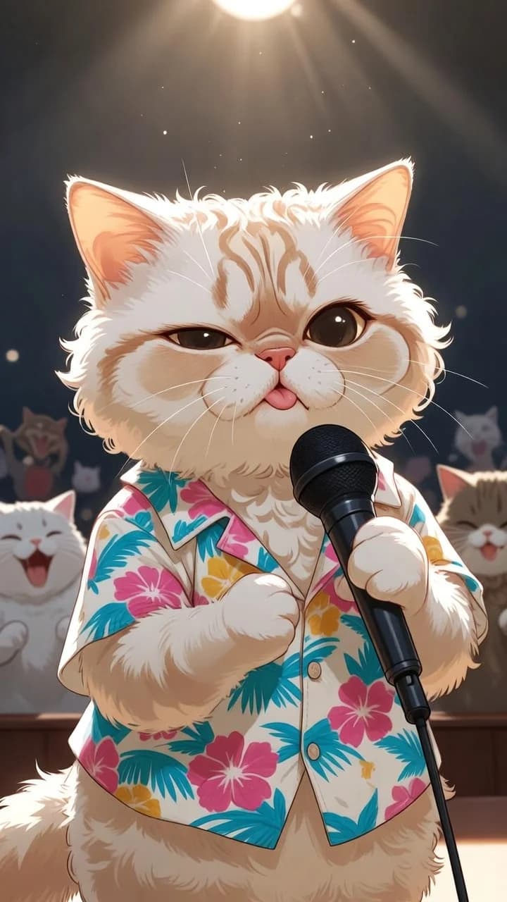 유머 천재냥