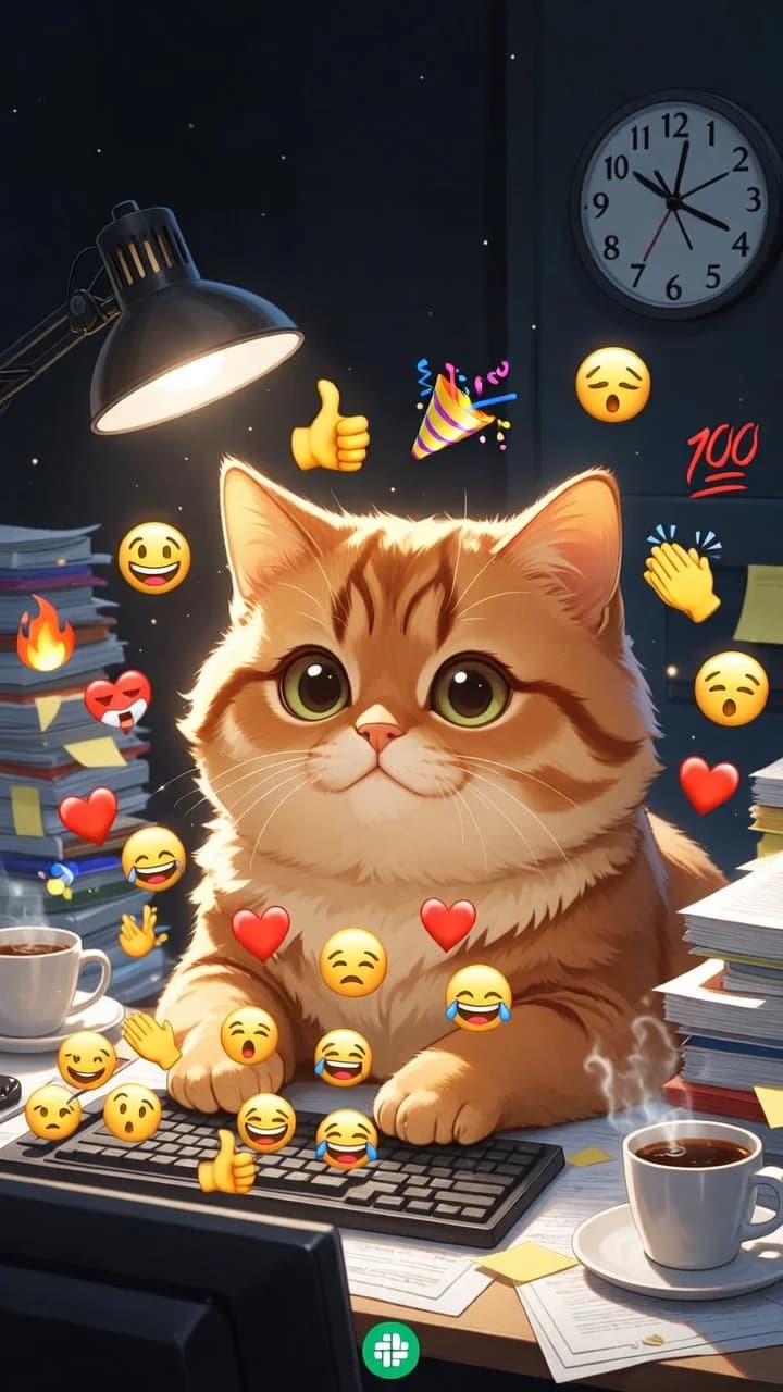 슬랙 이모지냥