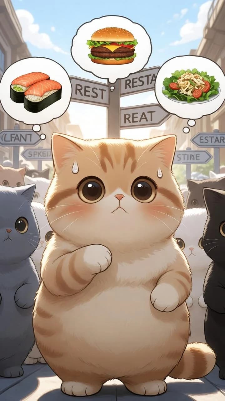 점심메뉴 결정냥