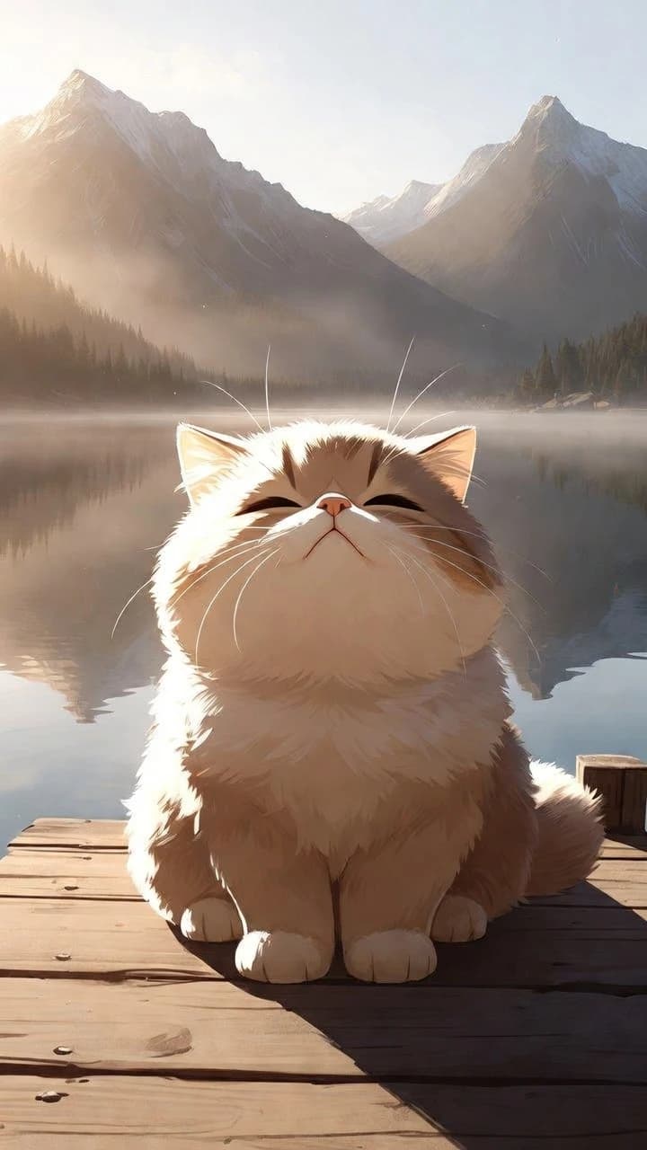 힐링 자연냥