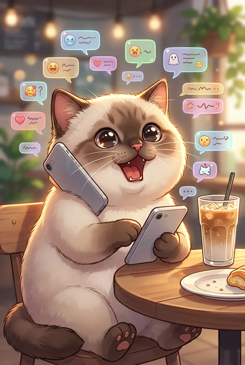 TMI 수다냥 — 나는 어떤 친구일까? 결과 카드
