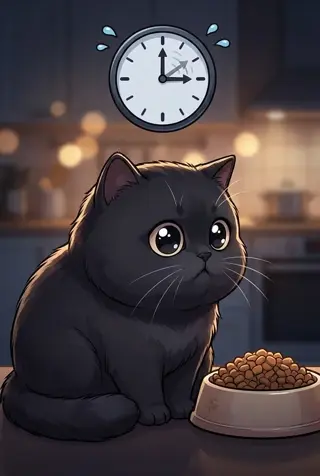 고양이가 하루 넘게 밥을 안 먹어요