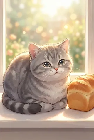 고양이 식빵 자세, 무슨 뜻일까?