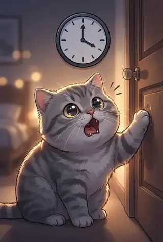 고양이가 새벽마다 우는 이유