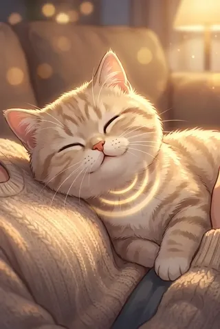 고양이 골골송, 항상 기분 좋은 걸까?
