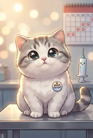 아기 고양이 접종 시기와 순서