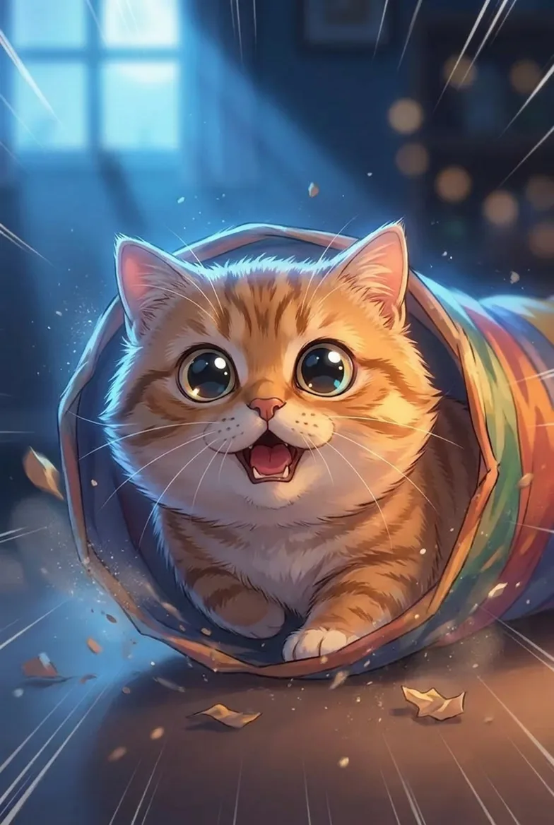 터널 뺑뺑이냥