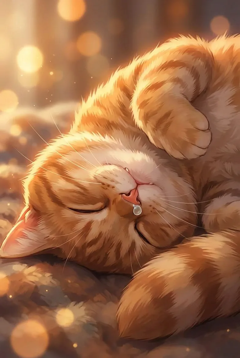 목 꺾임냥