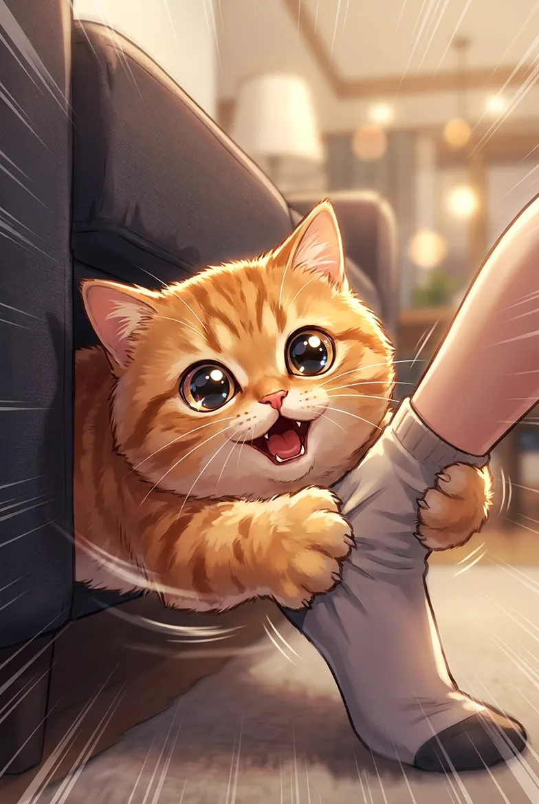 발목 매복냥